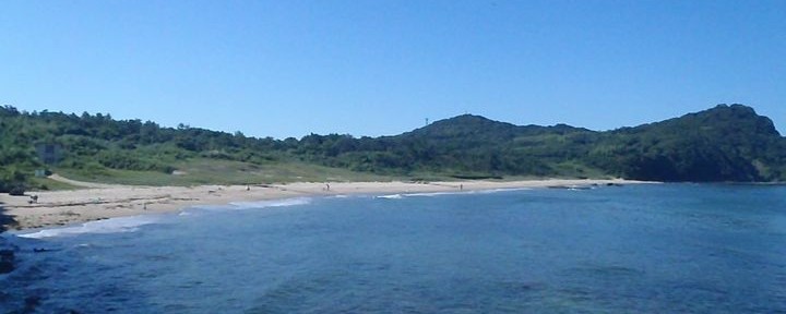 #slidecaption1 うみがめが産卵する海岸